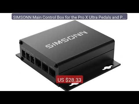 SIMSONN Main Control Box for the Pro X Ultra Pedals and Plus X Ped... — Best Deal 2026 | Shop Now!