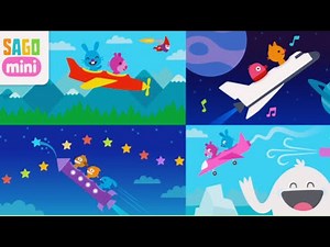 Sago Mini Airport Airplane Cartoons For Kids