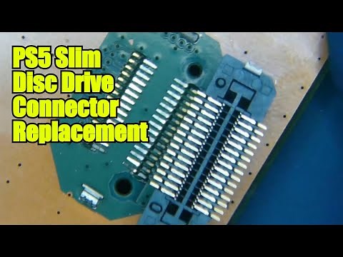 PS5 Slim Disc Drive Connector Replacement