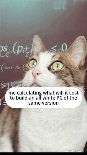 Gaming PC Budget vs White Build Reality Check #pcbuild #aesthetic #fail