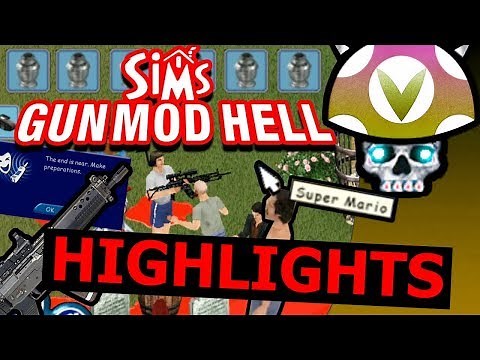 [Vinesauce] Joel - Sims 1: Gun Mod Hell HIGHLIGHTS