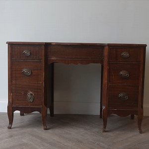 Wood Vanity gets a MAJOR Transformation | Pretty Distressed