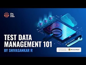 What Is Test Data Management? | How to Use Test Data? | Shivasankar R | #softwaretesting