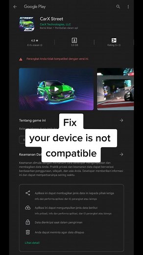 Cara Download CarX Street Di HP Vivo - Game CarX Street Android