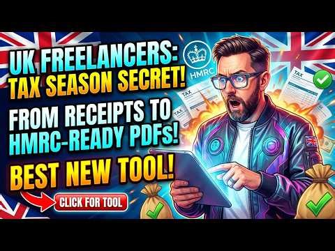 Best Tax Season File Tool for UK Freelancers | From Receipts to HMRC-Ready PDFs!