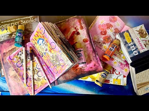 Mixed Media Magazine Art Journaling