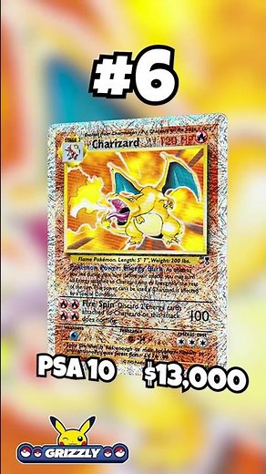 Top 10 Charizard Pokemon Cards