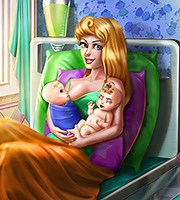 Sleepy Princess Twins Birth