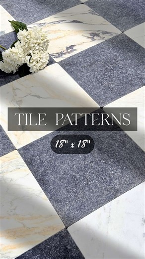 Nostalgic Checkerboard Marble Tiles for Design Inspiration