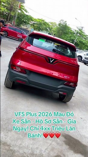 ✅VinFast VF5 Plus Red – Shocking Price April 2026 | Cars Available, Documents Ready - Immediate D...