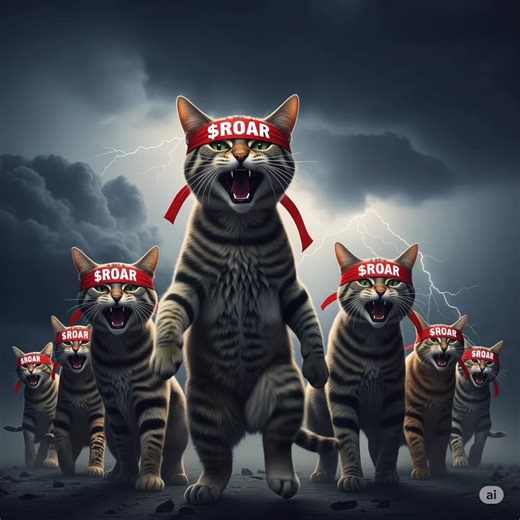 They laughed at $ROAR… 🐾 Now we’re walking on two feet like we own the chain AND ROARING to Billions Soon ‼️ This isn’t just a meme — It’s a community takeover 💥 We’re not waiting. We’re marching. One step closer to the moon 🌕🔥 #ROARArmy 🧢 #RoaringKittyToken 🚀 #CryptoTakeover 🐾 #ETHMemeSeason 🔥 #Web3Warriors #NoFreeTokens #BuyTheBag 🎯 #DeFiMovement #MemeCoinEnergy