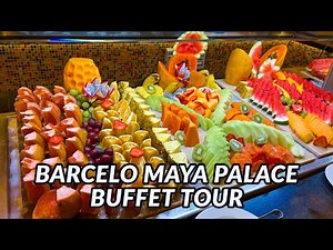 BARCELO MAYA PALACE BUFFET TOUR - Mayan Riviera, Mexico