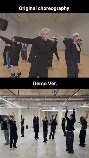 Seventeen "Thunder" Original Choreography vs Demo version choreography | #seventeen #shorts