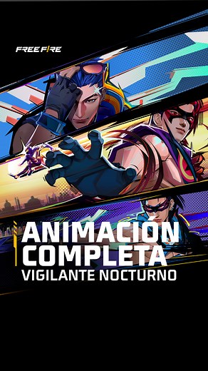 Animación Completa de El Vigilante Nocturno | Free Fire Cuando cae la oscuridad y aumenta la presión, el Vigilante Nocturno da un paso adelante. No teme a la tormenta. Él es la tormenta. Entrenado para los momentos decisivos, impulsado por el instinto, hecho para quienes nunca se inmutan. Esto no es solo sobrevivir. Esto es dominar. Entra a la arena. Adueñate de la noche. Conviértete en el Vigilante Nocturno. #FreeFire #Booyah #MidnightAce | Garena Free Fire