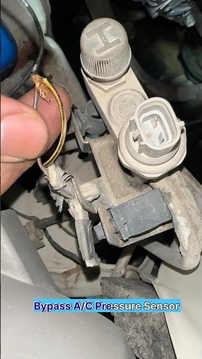 How to bypass Ac Pressure Switch #bypass #AC #switch tch