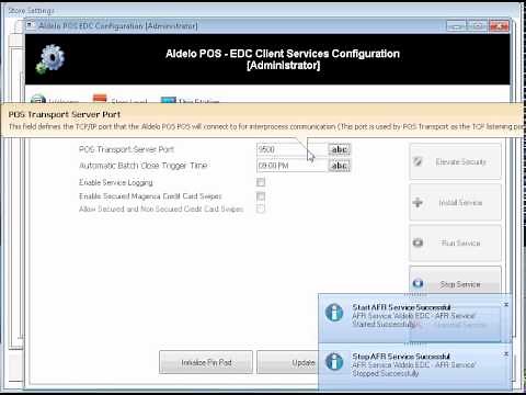 Aldelo POS Auto Batch and Manual Batching methods