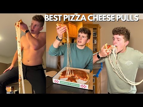 Tommy Winkler Best Pizza Cheese Pull Tests • Compilation