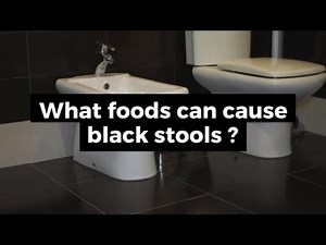 What food can cause black stools ? | Reason for Dark Stools | Best Health Channel