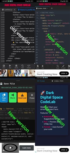 NEW UPDATES ON CODELAB CHECK IT OUT NOW! #dds
