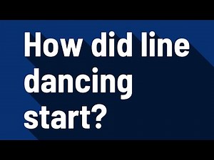 How did line dancing start?