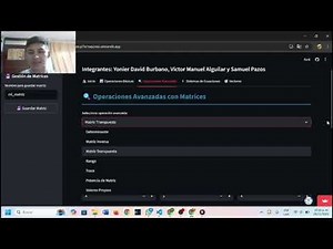 Explicacion calculadora avanzada MATRIX CALC PRO: Matrices y Vectores