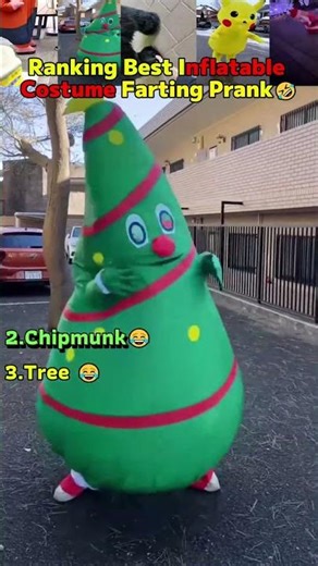 Ranking Best Inflatable Costume Farting Prank🤣
