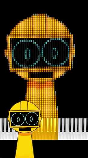 Sprunki Pyramixed (Regretful) 🎛️ All Effects Comparison | Epic Piano Animation 🎶#sprunki #visualizer