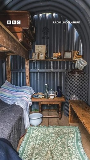 Did you know we have a replica Anderson Shelter in Lincolnshire? #WWII #AndersonShelter #IBCC #InternationalBomberCommandCentre | BBC Lincolnshire | Facebook