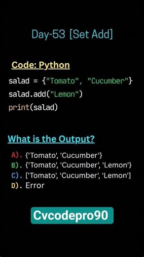 what is the output in python 👨‍💻#coding #codingbat #programming #code #shorts #javascript #project