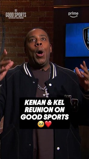 Kenan & Kel reunion on Good Sports 🥹