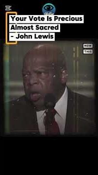 JOHN LEWIS - The Civil Rights Hero Who Never Stopped Fighting #shorts #blackhistory #facts