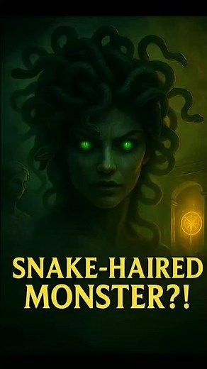Medusa | From Beautiful Woman to Horrifying Monster #shorts #storytelling #mysticfauna
