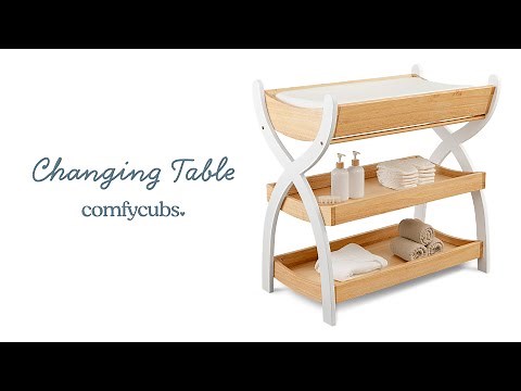 Comfy Cubs Changing Table, Making Diaper Time Easier