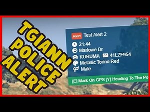 Fivem TGIANN Police Alert