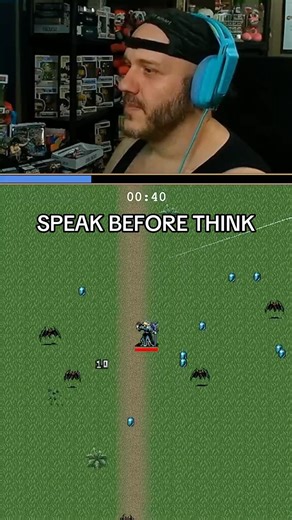 I need to think before I speak 💀 The game IS fun though 😅 Vampire Survivors Horror Game Gameplay