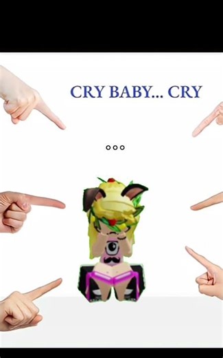 ignore my 2017 style ik it's ugly #2017 #roblox #crybabytrend #crybaby