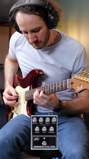 The Peavey® Session™- LTD 400 Preamp pedal emulates the revered preamp circuit of the original Peavey Session 400 Limited amplifier from 1974, renowned for its pristine, transparent tone that has captivated steel players for decades. Artist: @sr.guitar See it 🔽 at the link below https://bit.ly/42Rkq4E | Peavey Electronics