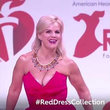 Gretchen Carlson | Red Dress Collection Runway