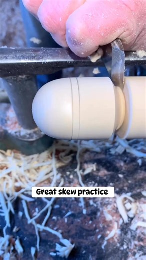 246K views · 1.7K reactions | I always say practice makes perfect. The turning of eggs is a great form of practice for the skew chisel. To work out the length of an egg multiply the diameter by 1.4. Mark the center and then approximately 1/8 of the diameter to the side of that to give you the position of the largest section of the egg. Do you want to see an egg and egg cup video tomorrow? Or other skew chisel practice pieces. #woodturning #craft #practice | The woodturners | Facebook
