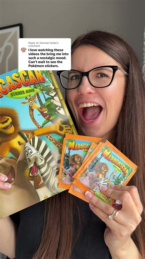 Nostalgic Madagascar Sticker Album from 2005