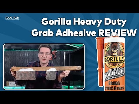 Gorilla Heavy Duty Grab Adhesive Review by SC Electrics