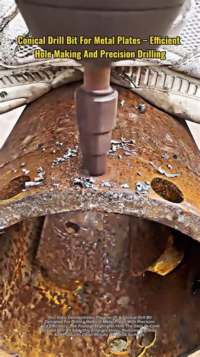 Conical Drill Bit for Metal Plates – Efficient Hole Making and Precision Drilling