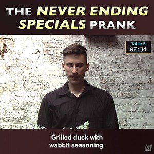 It's all you -- or anyone -- can eat buffet. | CollegeHumor