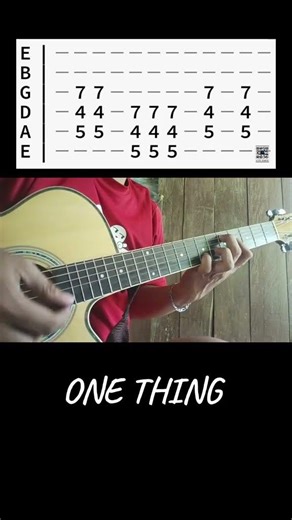 One Thing by One Direction (TABS) [CTTO] #guitar #fingerstyleguitar #cover #shorts