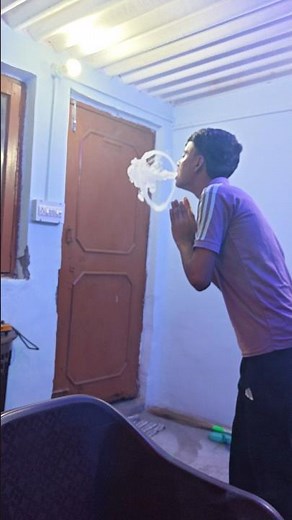 Perfect Smoke Rings Tutorial? 🌬️⭕ #SmokeArt