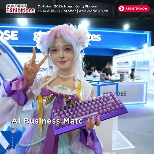 Source with purpose. Get more from every visit. | Global Sources October 2026 Hong Kong Shows