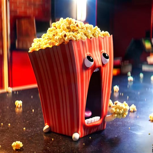 Someone’s hungry 🍿👀 #hungry #redshift #cinema4d #render #c4d #nvidia #maxon #food #foodart #popcorn #amc #artwork #zbrush #design #character #characterdesign #movies | Jacob Norton