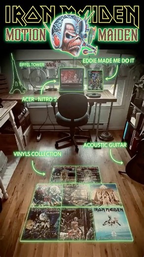 ❗MOTION MAIDEN❗🚧 Iron Maiden ❓Who's behind the Cirkus curtains❓WORKSTATION 🎪
