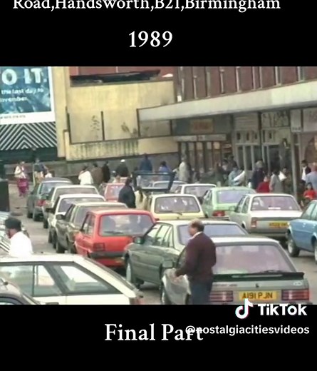 Exploring Soho Road in Handsworth, Birmingham (1989)