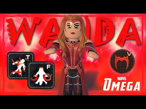 SCARLET WITCH GAMEPLAY! | MARVEL OMEGA | ROBLOX